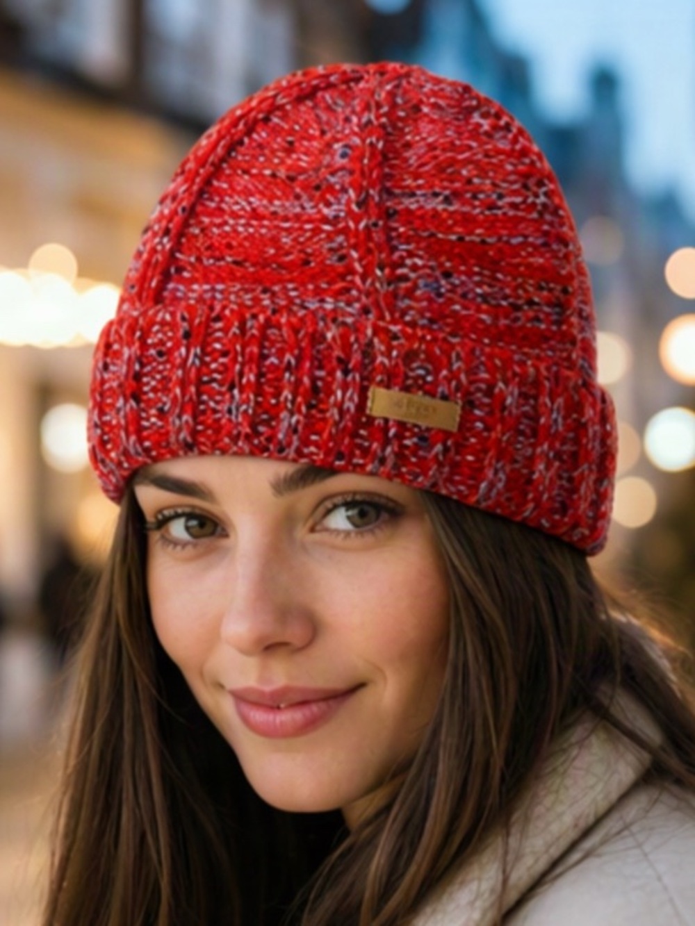 🌹Barts🌹 Red Tavey Beanie Knit Tuque